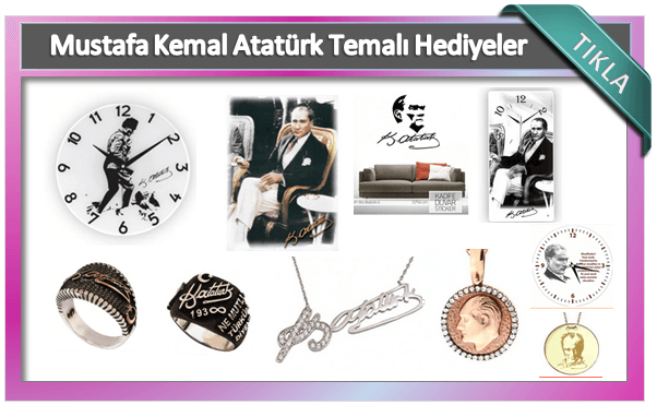 Atatürk Basklı Ürünleri
