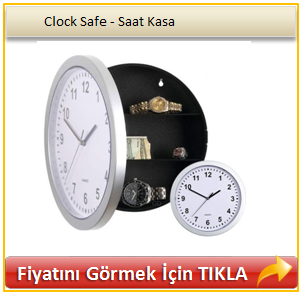 Clock Safe - Saat Kasa