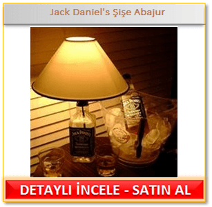 Jack Daniel's Şişe Abajur