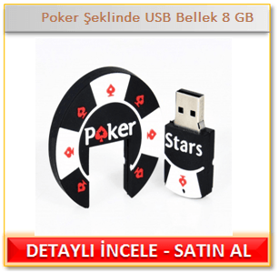 Poker Şeklinde USB Bellek 8 GB