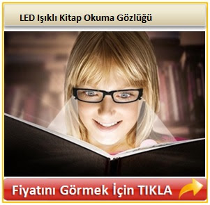 LED Işıklı Kitap Okuma Gözlüğü